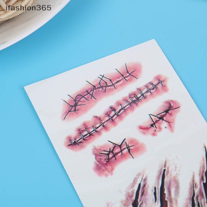 Sticker Vết Thương Giả Chống Thấm Nước Dùng Hóa Trang Halloween ifashion365