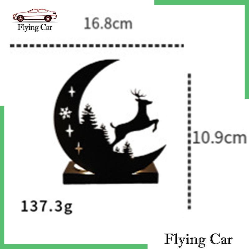 Giá Đỡ Nến Bằng Kim Loại Hình Mặt Trăng Dùng Trang Trí Phòng Khách / Tiệc Năm Mới Lzdjfmy2