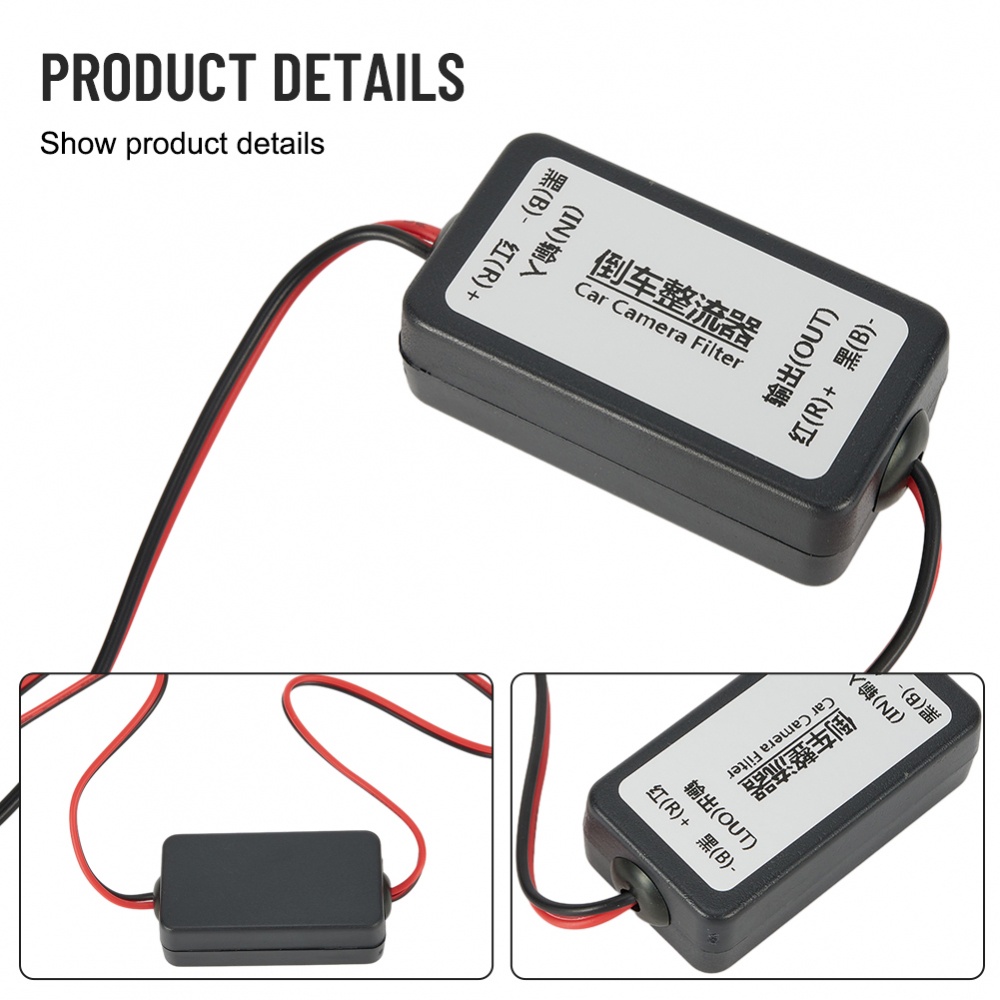 Hệ Thống Camera Quan Sát Phía Sau Của Bạn Với Bộ Lọc Rơ Le 12V Và Chỉnh Lưu