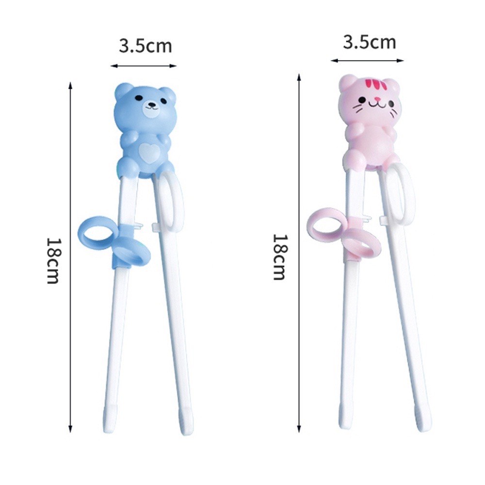 Bộ Đũa Muỗng Nĩa Kèm Hộp Hình Động Vật Dễ Thương Nhiều Màu Sắc Cho Bé embe.s