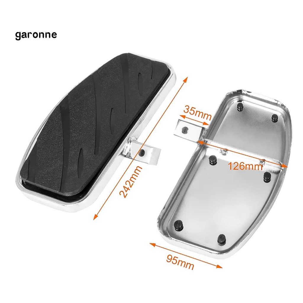 Set 2 Bàn Đạp Gác Chân Trước Sau Thay Thế Cho Xe Mô Tô Địa Hình Honda VTX 1300 / 1800