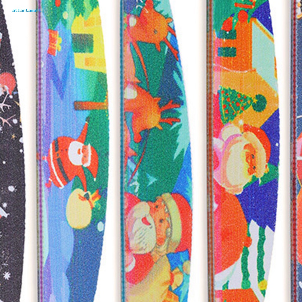 Túi Đựng Đồ Dùng Cao Cấp Tiện Dụng| Set 6 Dũa Móng Tay Hình Bán Nguyệt Nhiều Màu Chuyên Nghiệp Cho Nữ