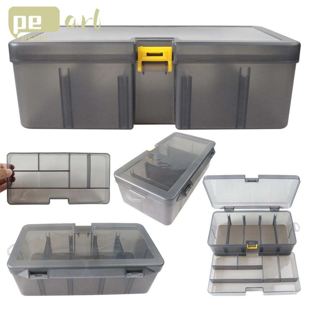 .Hộp Đựng Dụng Cụ Câu Cá Bằng Nhựa Có Nắp Đậy Tiện Dụng