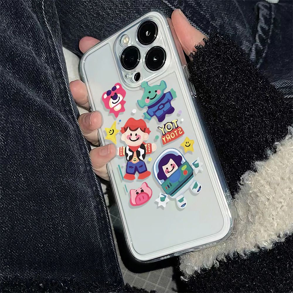 ✅Ốp Điện Thoại Dẻo Họa Tiết Hoạt Hình Toy Story Dễ Thương Chống Sốc Cho iPhone1214pro 6In13 max Z6J9 11
