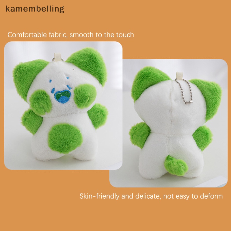 Móc Khóa Hình Mèo Nhồi Bông Nhiều Màu Sắc Dễ Thương