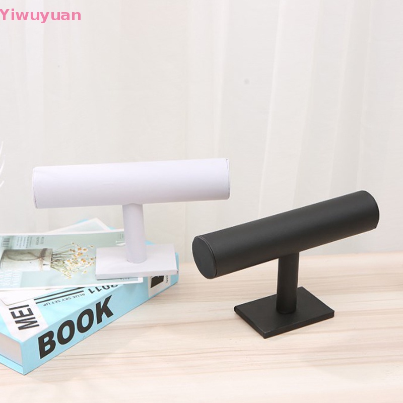< Yiwuyuan > Giá Đỡ Trưng Bày Trang Sức / Đồng Hồ / Vòng Tay Chữ T Chất Liệu Nhung Cao Cấp Mới
