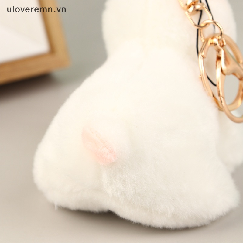 Móc Khóa Thỏ Nhồi Bông 11CM Dễ Thương