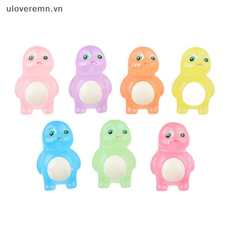 Bộ 5 Mô Hình Khủng Long Bằng Nhựa Phát Quang Độc Đáo Dùng Trang Trí Diy