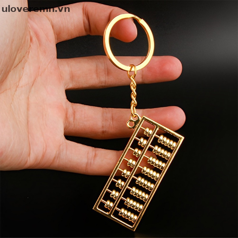 Uloveremn Móc Khóa Hợp Kim Hình Bàn Tính 8 Tốc Độ Sáng Tạo