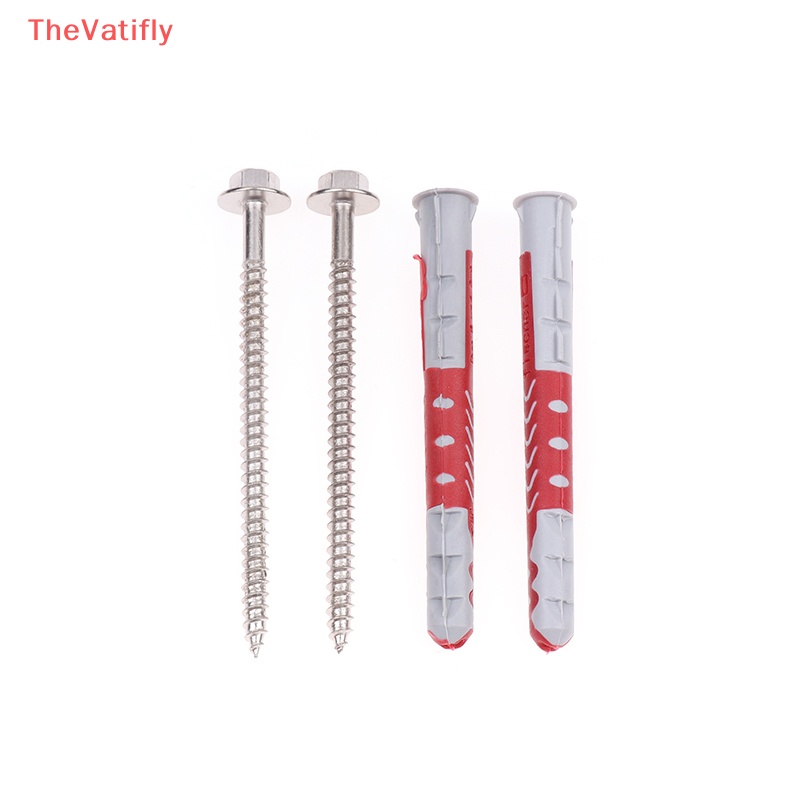 [Thevalifly] Set 2 Ống Nối Dài Phích Cắm Ống Nhựa Nylon Gắn Tường