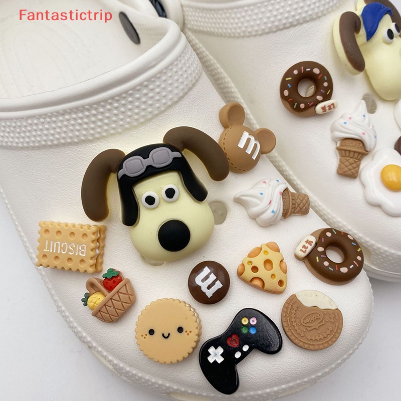 [Fantastictrip] Phụ Kiện Khóa Giày Ba Chiều Diy Có Thể Tháo Rời