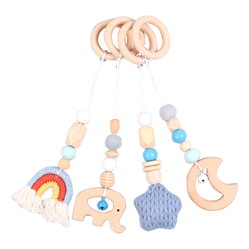 Đồ Chơi Lục Lạc Di Động Dễ Thương Trang Trí Nôi Em Bé