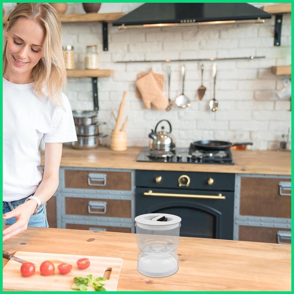 Hộp Đựng Thực Phẩm Khô Và Ướt Có Thể Tách Rời Tiện Dụng Cho Nhà Bếp