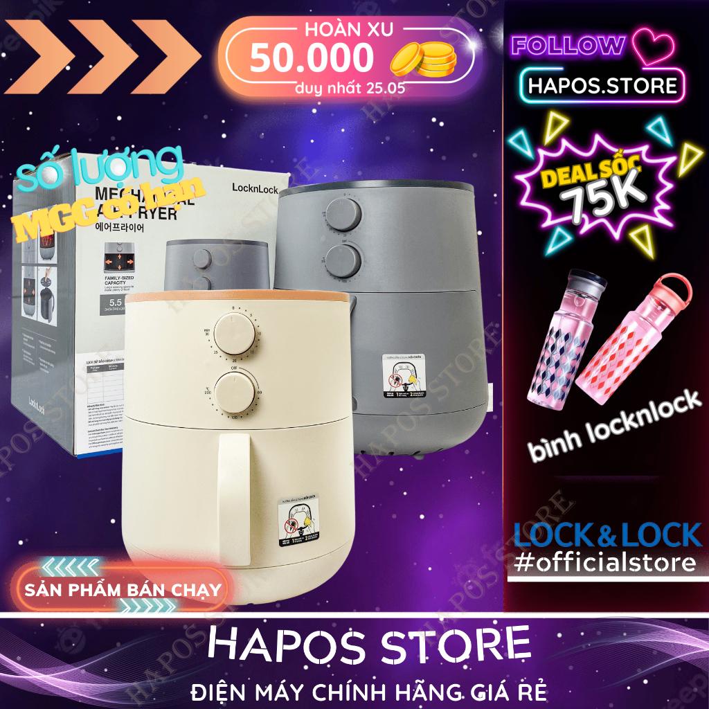 Nồi chiên không dầu LocknLock Mechanical Air Fryer EJF179 (5,5L) - HAPOS
