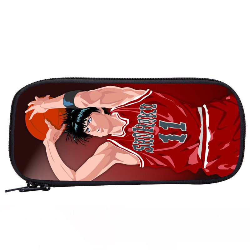 Túi Đựng Bút Chì Sức Chứa Lớn In Họa Tiết Hoạt Hình SLAM DUNK Cho Học Sinh