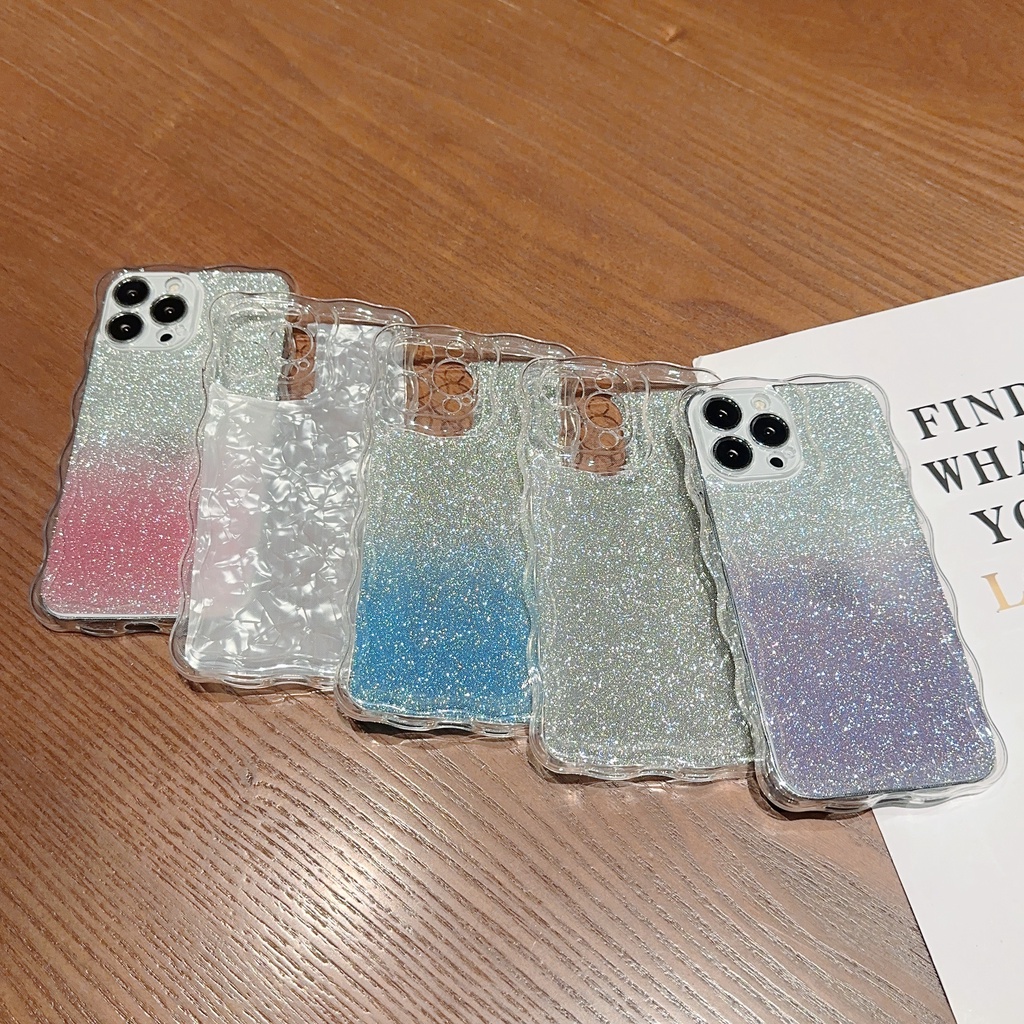 Ốp Điện Thoại tpu Mềm Trong Suốt In Họa Tiết Kim Cương &amp; Ngọn Lửa Cho iPhone 6 7 11 12 13 14 plus x xs xr xsmax pro promax