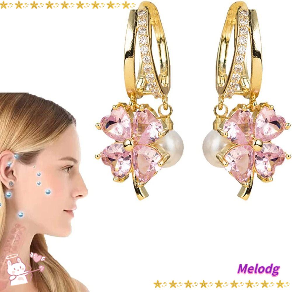 MELODG Bông Tai Từ Tính Giảm Căng Thẳng Mệt Mỏi Dành Cho Nữ