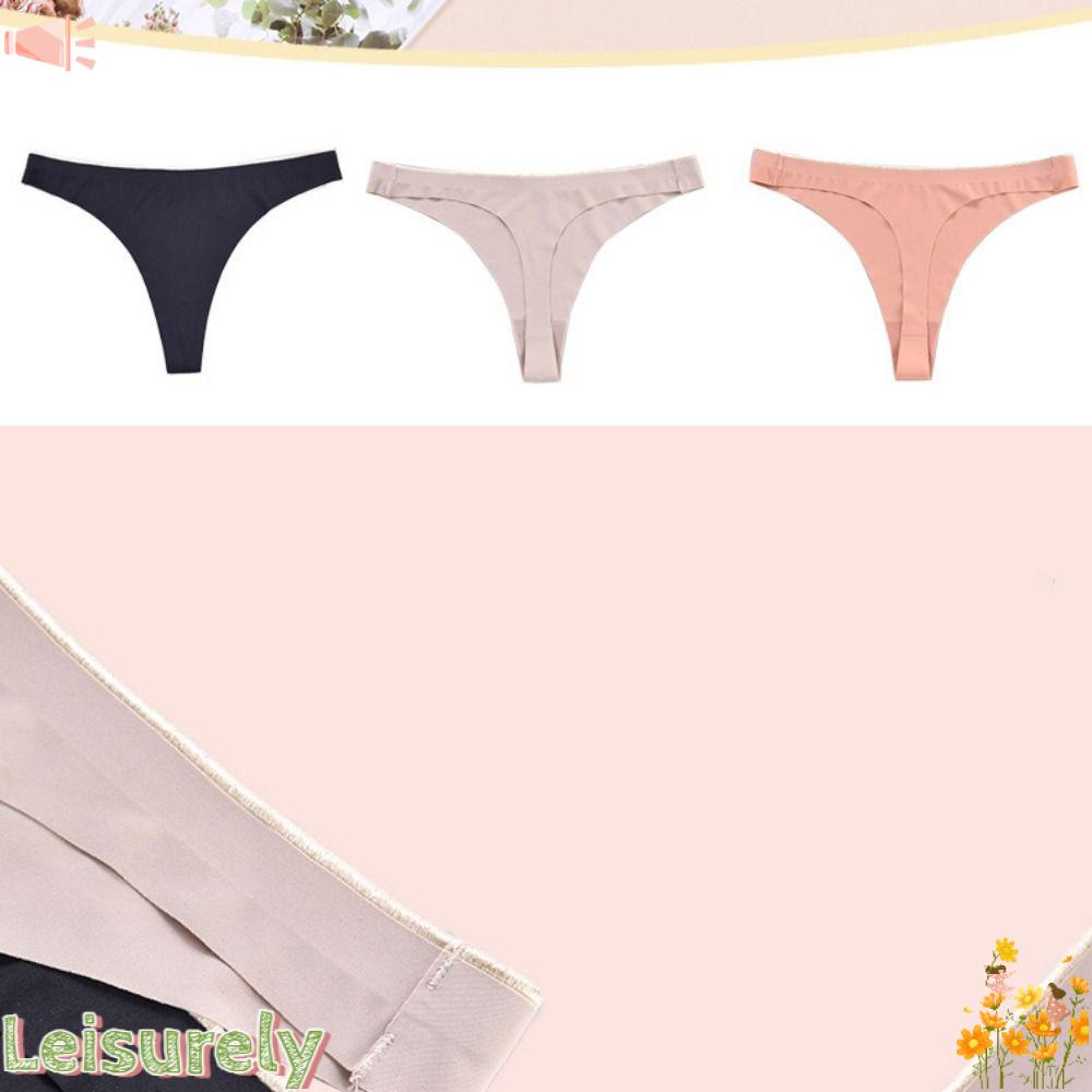 Quần Lót Lụa Lạnh Lưng Thấp Thời Trang Cho Nữ