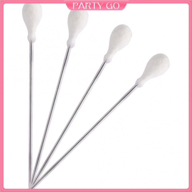 Set 4 Tăm Bông Cotton Chuyên Dụng Cho Salon Làm Tóc