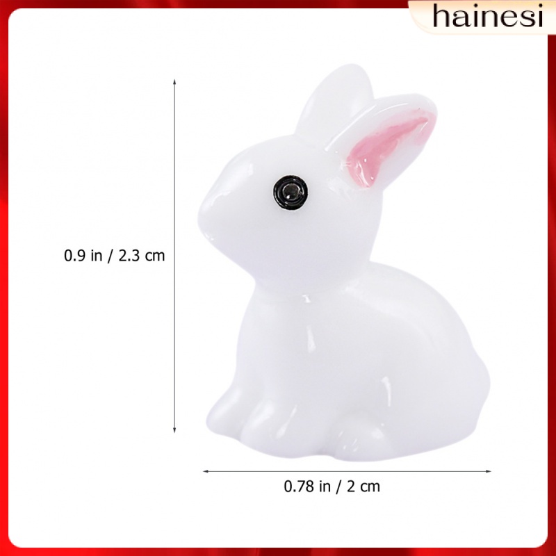 Set 40 Mô Hình Thỏ Mini Trang Trí Bánh Kem