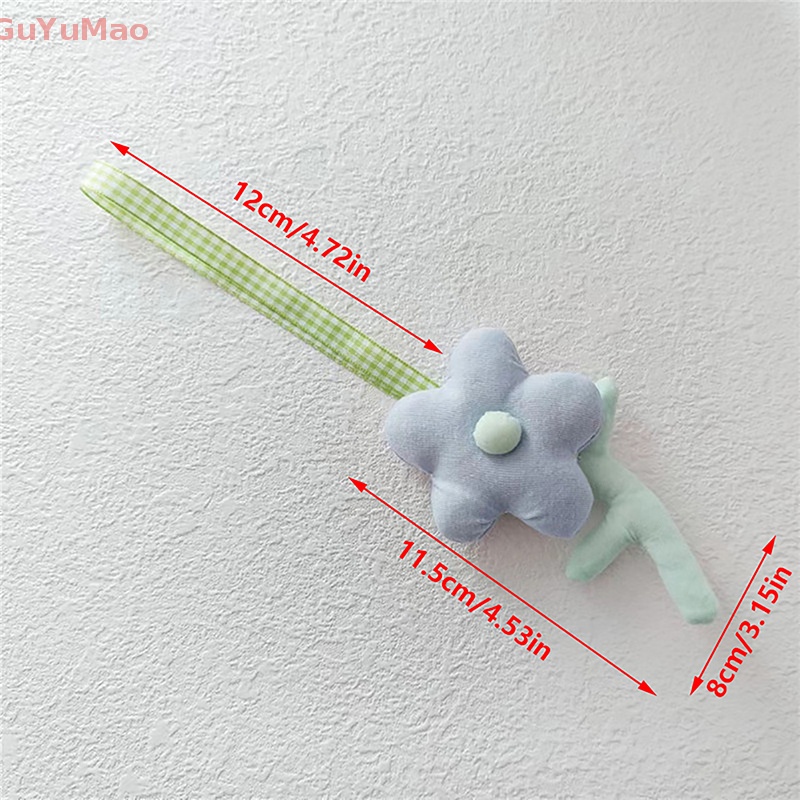 Móc Khóa Hình Bông Hoa Màu Sắc Ngọt Ngào Xinh Xắn