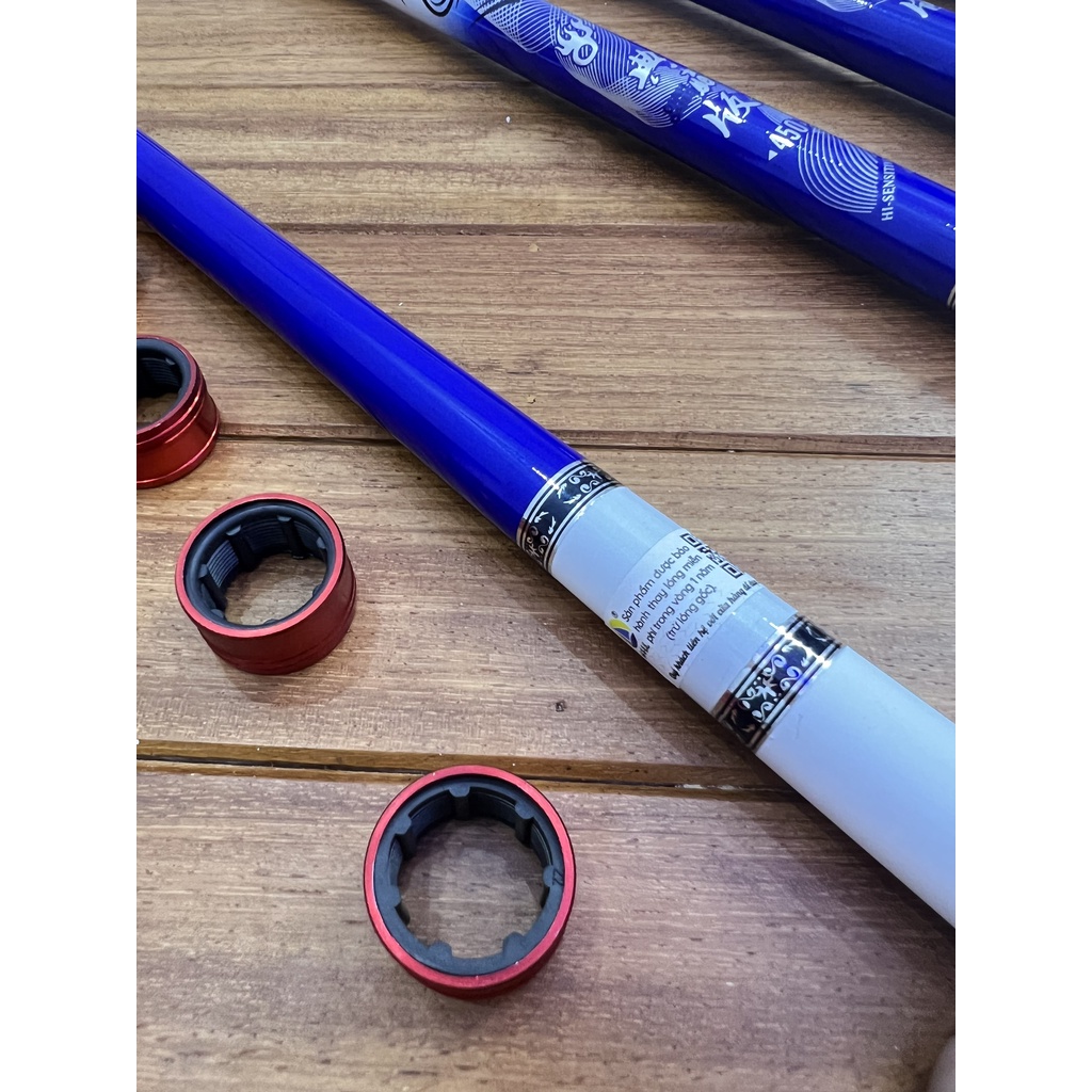 Cần câu tay Hoa Mực Nước 6H thế hệ 2 chính hãng chuyên câu đơn câu đài tặng kèm ngọn và nhẫn