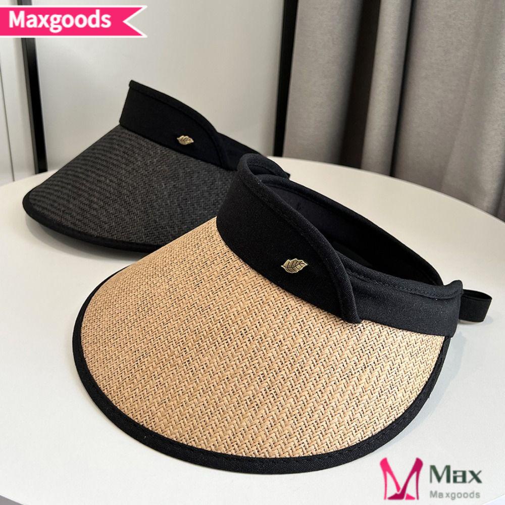 Mũ Rộng Vành Hở Chóp Chống Tia UV Thời Trang Đi Biển Mùa Hè