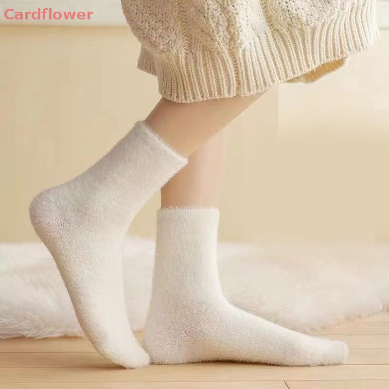 1 Đôi Tất Lông Chồn Dày Thấm Hút Mồ Hôi Thoáng Khí Mới