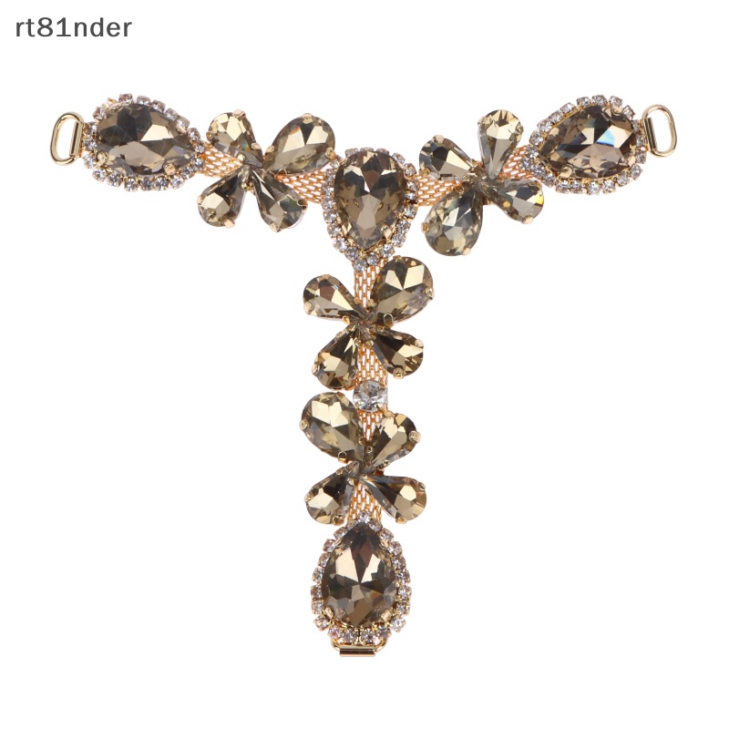 Rt 1 Khóa Nối Bikini Đính Đá Kim Cương Giả Màu Vàng / Bạc DIY