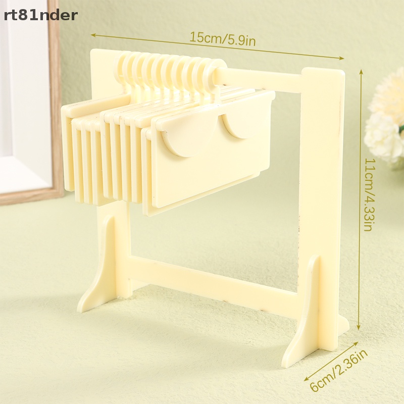 Set 10 Giá Đỡ Lông Mi Giả Mini Bằng Acrylic Tiện Dụng