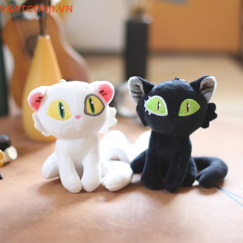 Móc Khóa Hình Mèo Nhồi Bông Đáng Yêu