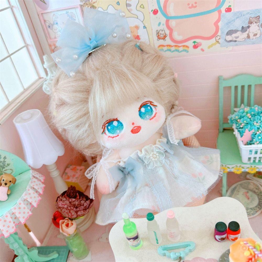 Đầm Búp Bê Họa Tiết Cầu Vồng Dễ Thương Chất Lượng Cao