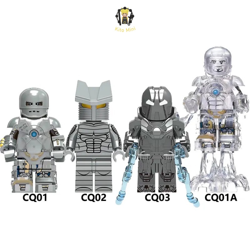 Minifigures Ironman Marvel Người Sắt Mark Nhân Vật Siêu Anh Hùng CQ03