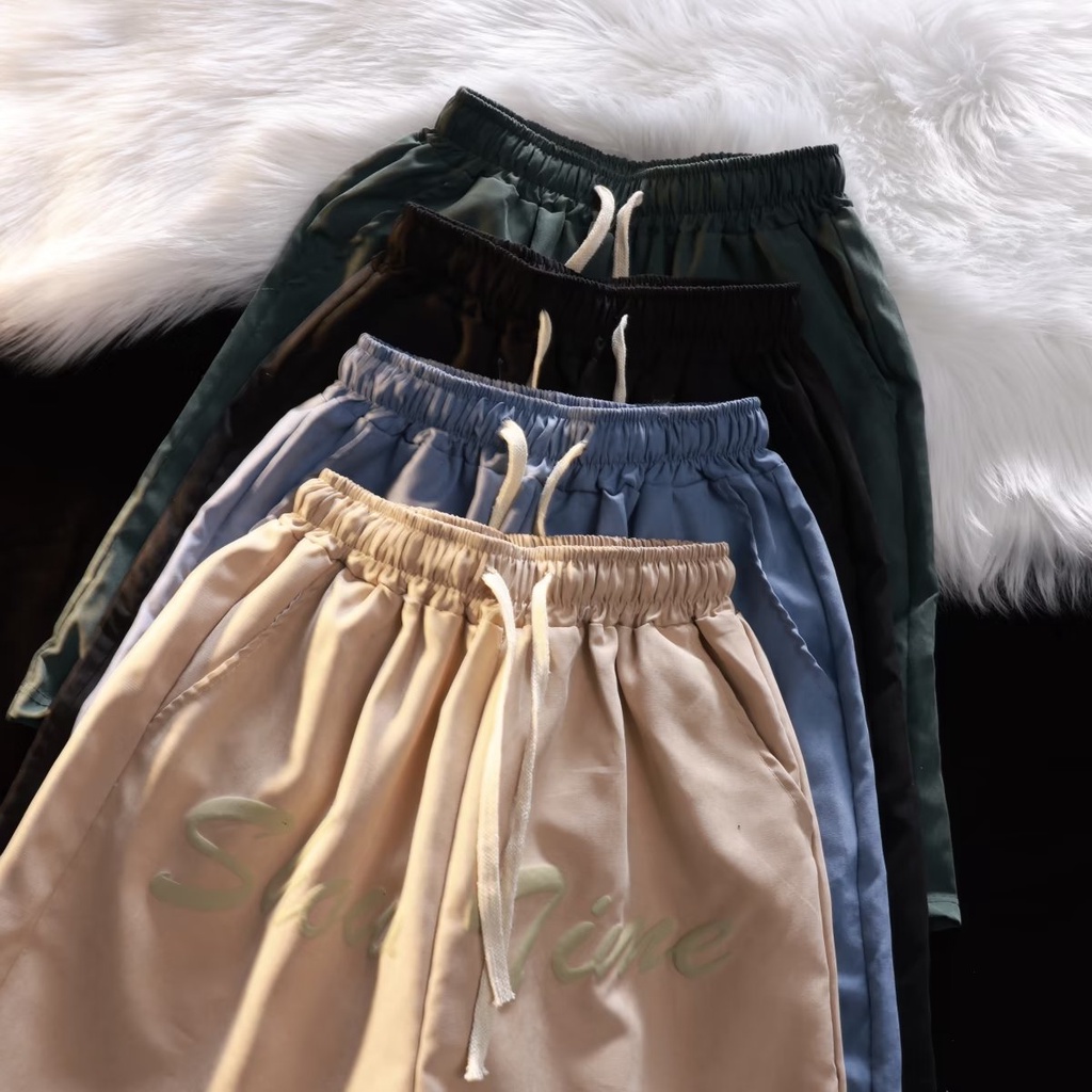 Quần Short Thể Thao Dáng Rộng In Họa Tiết Phong Cách Hip Hop Đường Phố Mỹ Thời Trang Mùa Hè Cho Nam