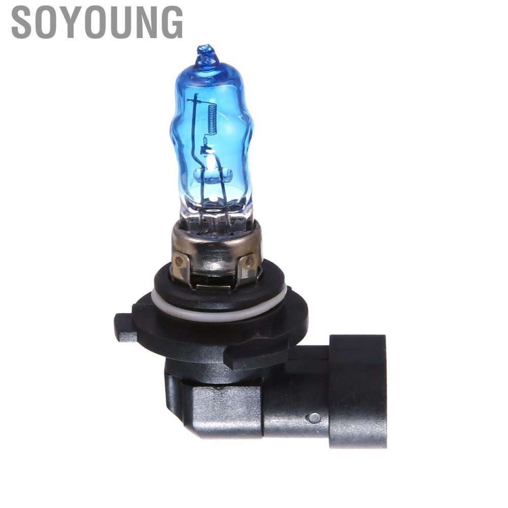 Soyoung Halogen Headlight Bulb 100W HOD White Light Quartz Replacement for Automobiles Cars Trucks H4
