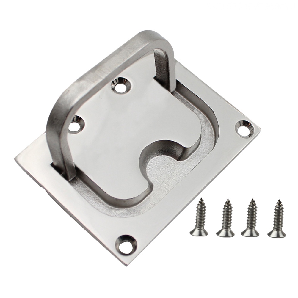 Tay Nắm Ngăn Kéo Tủ Bằng Thép Không Gỉ 7.6X5.7X2CM