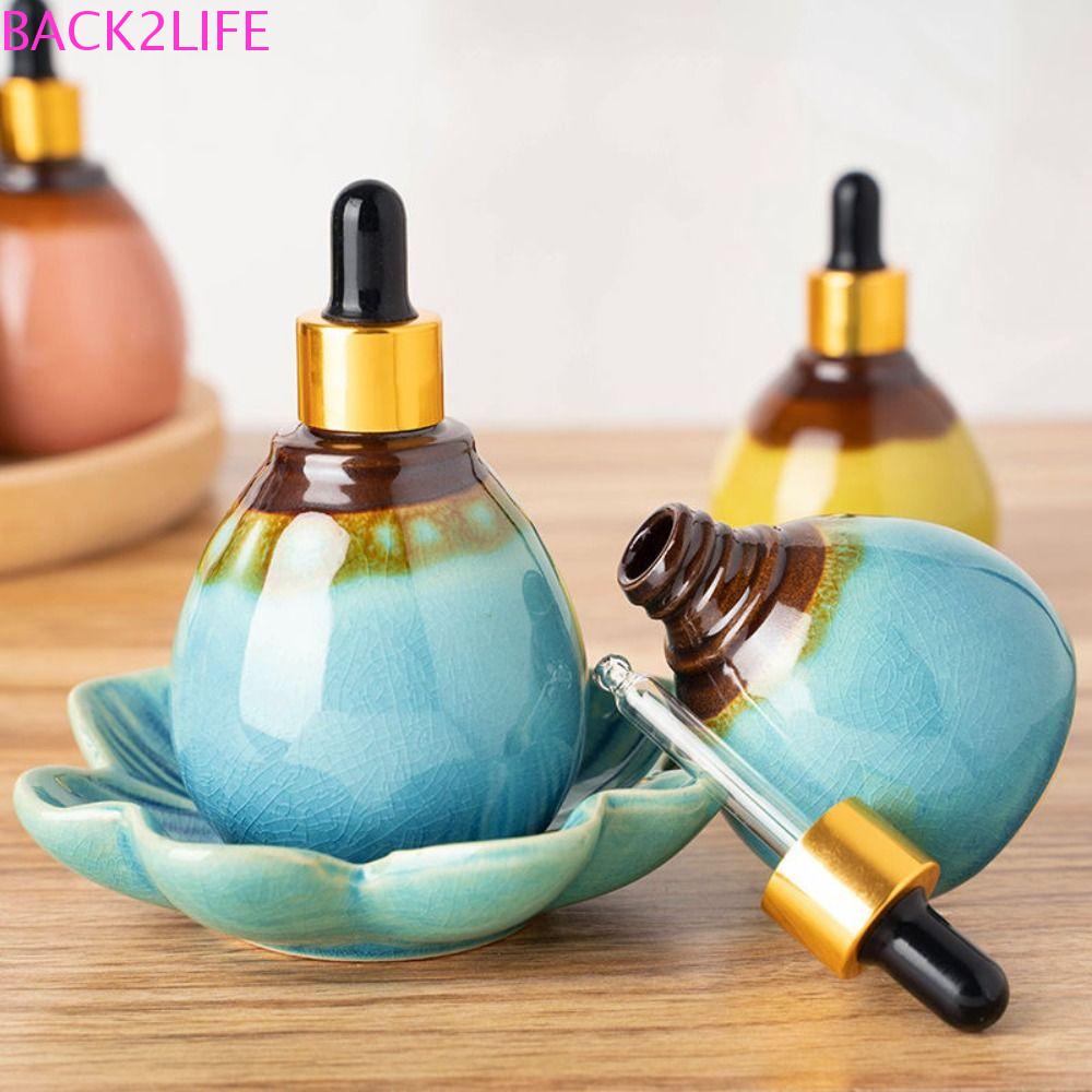 Bộ 2 Lọ Rỗng Nhẹ Dùng Đựng Tinh Dầu Trong Các Salon / SPA