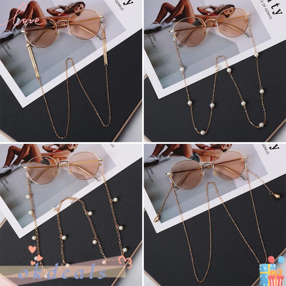 Okdeals. Dây Xích Giữ Mắt Kính Thời Trang Giá Đỡ