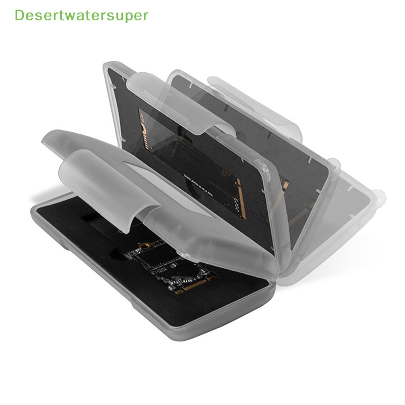 Hộp Đựng Ổ Đĩa SSD M2 2280 Bằng Nhựa Chống Tĩnh Điện Chống Nước Cho 6 x M.2 NVME 2280