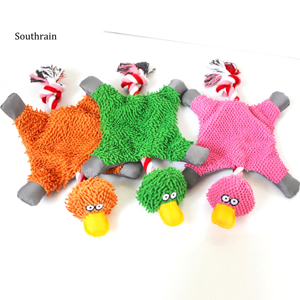 Đồ Chơi Nhai Cắn Hình Vịt Thắt Nút Cho Thú Cưng