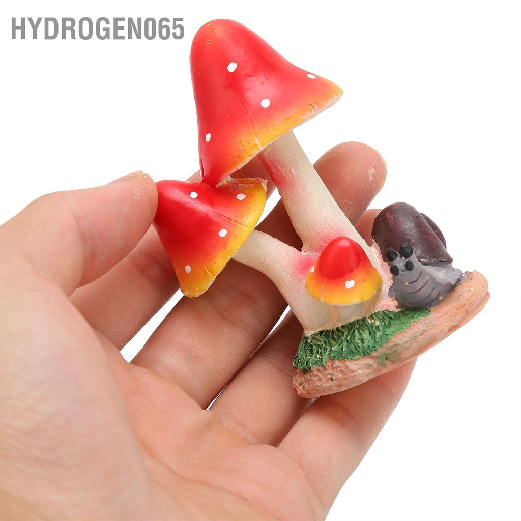 Hydrogen065 Đồ trang trí động vật Làm vườn Động Nấm nhỏ Phong cảnh vi mô DIY đồ cây