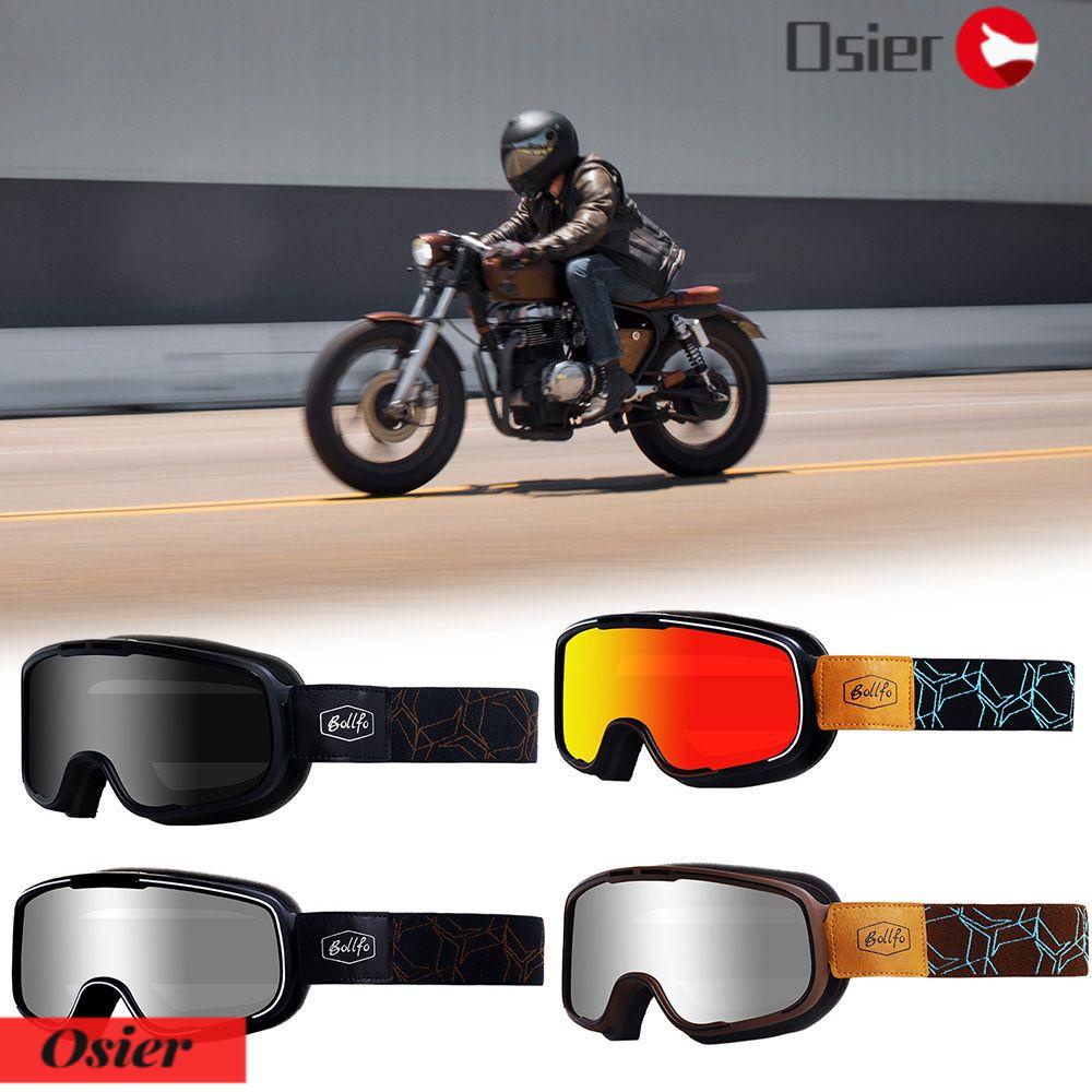 Set 1 Kính Mát Phong Cách Cổ Điển Dùng Trượt Tuyết / Chạy Xe Mô Tô