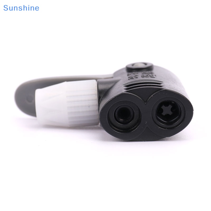 Đầu Chuyển Đổi Bơm Hơi Hai Đầu Bằng Chân Cho Xe Đạp