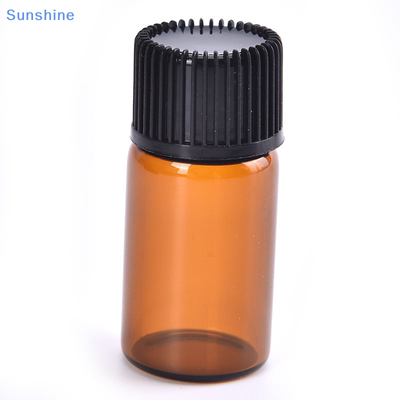 Set 100 Bình Thủy Tinh Đựng Mẫu Thử 1-3ml Màu Hổ Phách