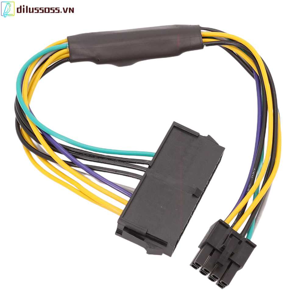 Dây Nguồn ATX 24Pin Sang 8Pin Cho DELL Optiplex 3020 7020 9020 8-pin