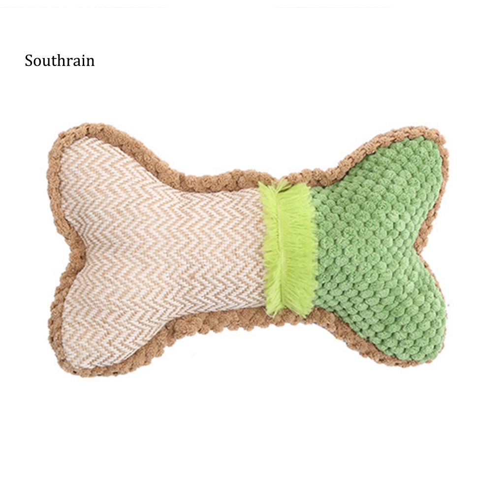 Khúc Xương Đồ Chơi Bằng Cotton PP Chống Cắn Dành Cho Thú Cưng