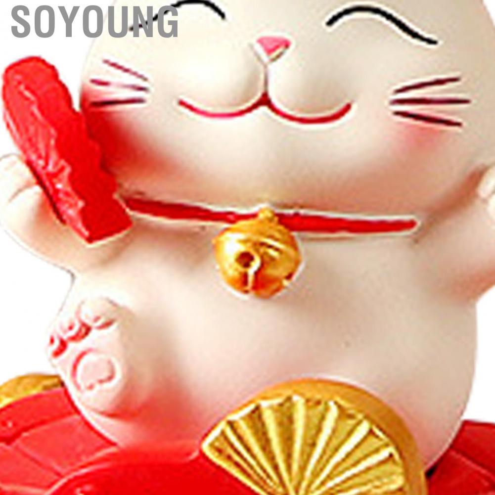 Soyoung Car Interior Lucky  Ornament Smartphone Stand Cute Handsfree Functional Decorative for Dashboard