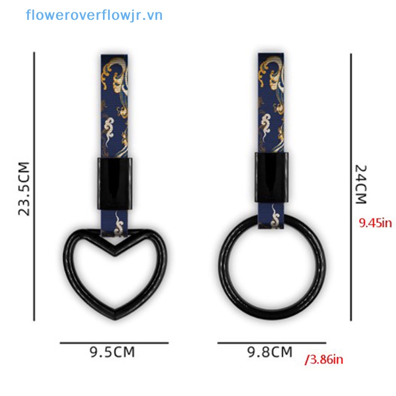 Fjr Vòng Kéo Tay Cầm Hình Trái Tim Trang Trí Phong Cách Nhật Bản Phổ Biến Cho Xe Hơi Ukiyo-e