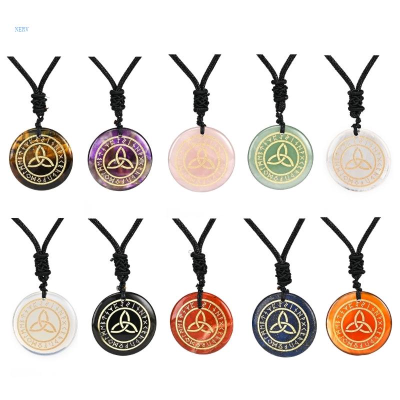 Vòng cổ Mặt Nút Thắt Theo Phong Cách Viking