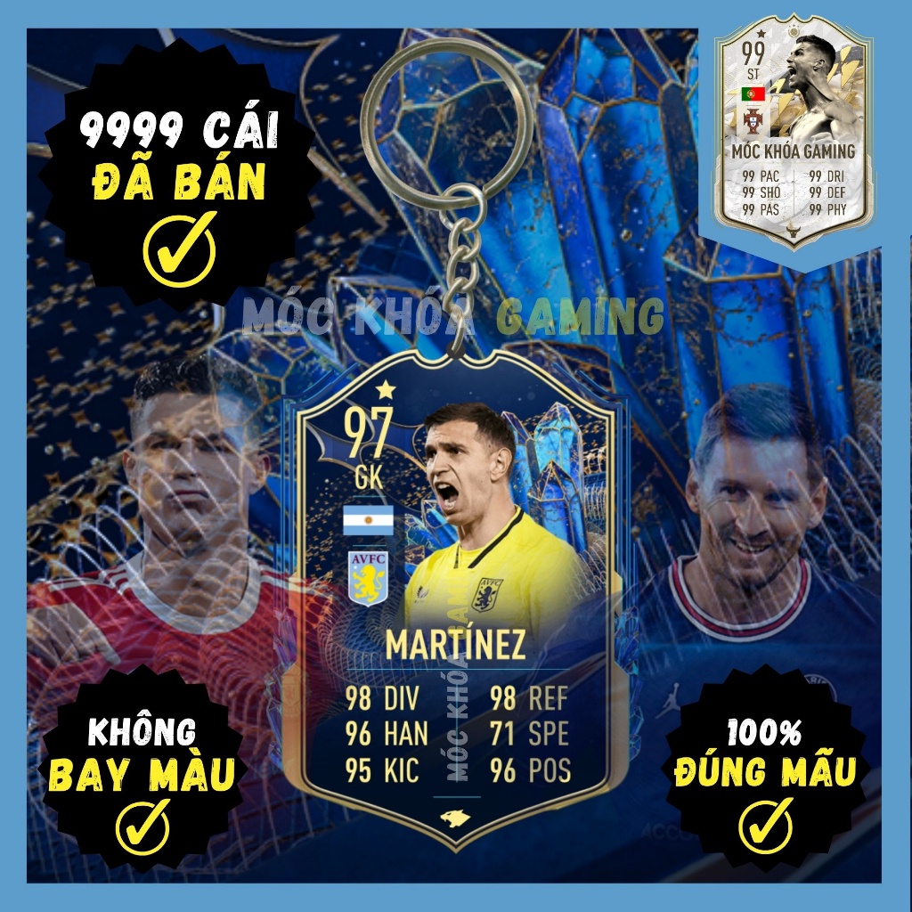 [BST] Móc Khóa Cầu Thủ Mùa - TOTS 23